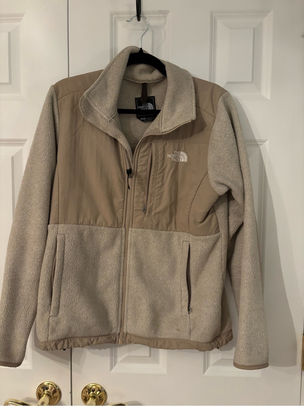 The North Face Beige/Tan Denali-Style Fleece Jacket